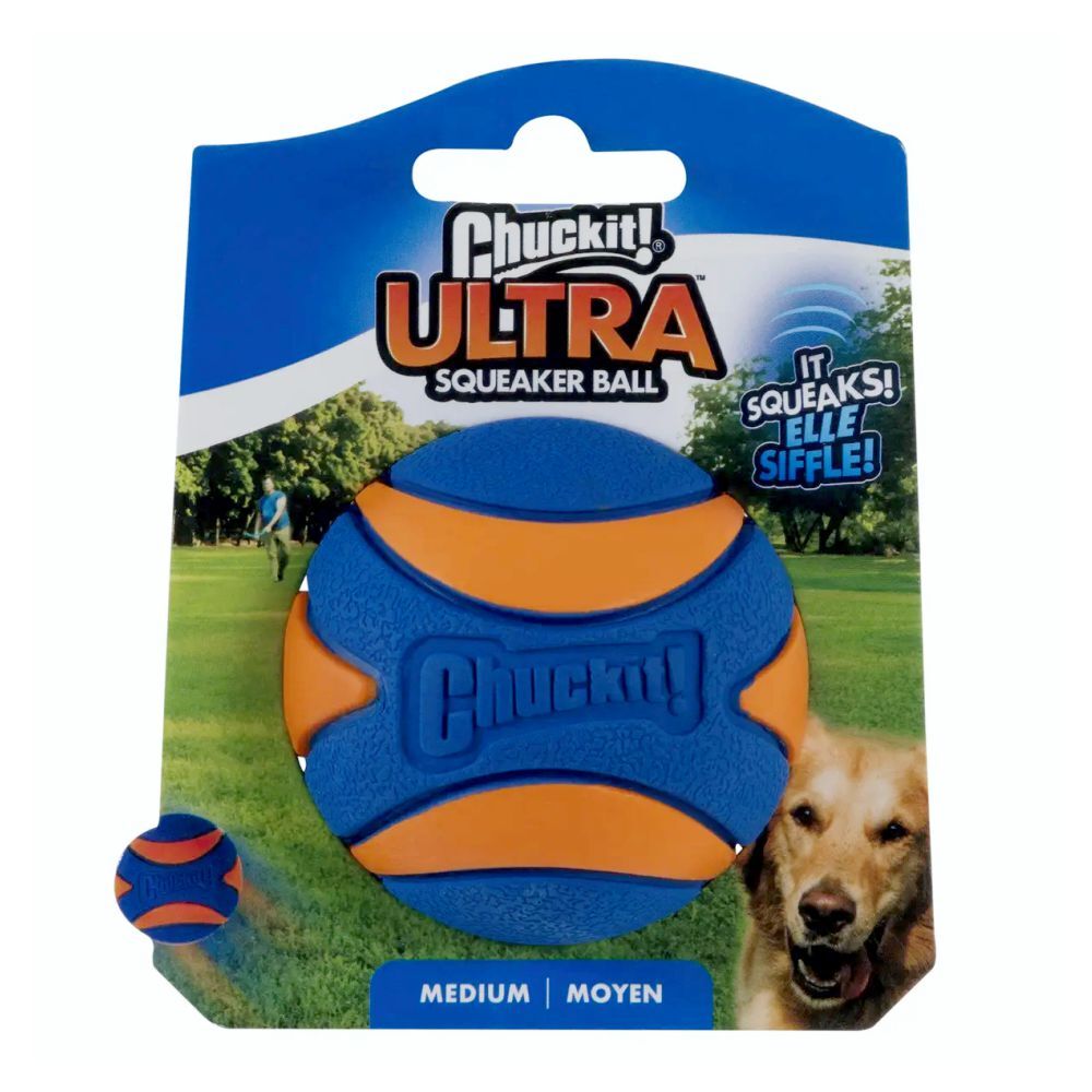 Chuckit! Ultra Squeaker Ball 1 Pack Medium