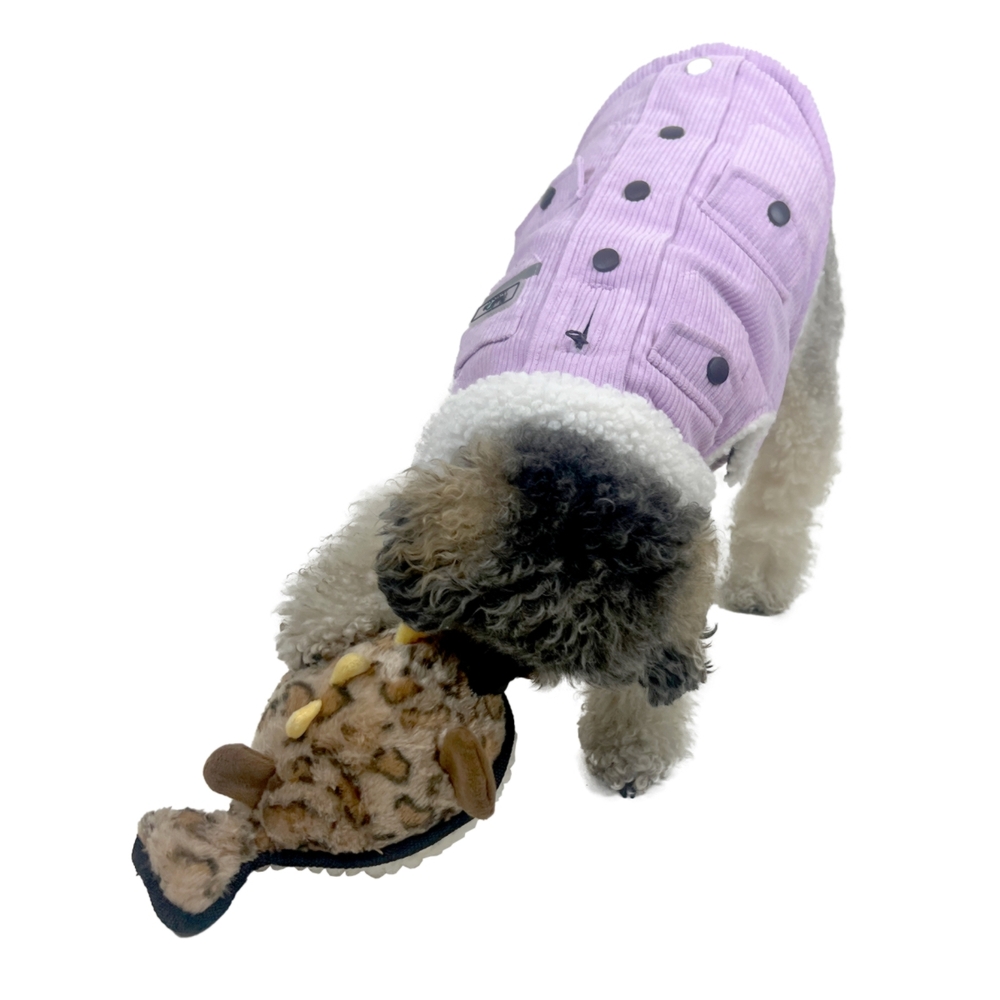 Ruff Play Plush Tuff Plush Blowfish Dog Toy image