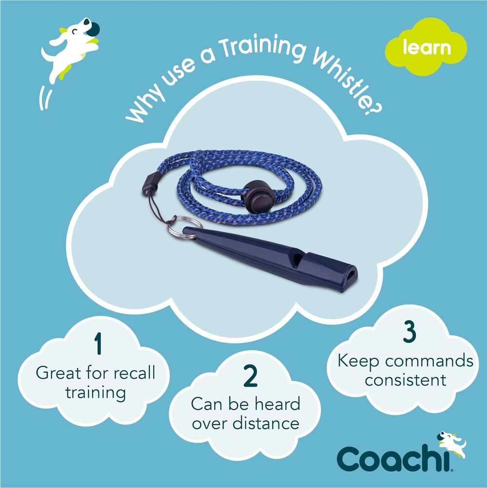 Coachi Training Whistle Tool For Dogs Navy image