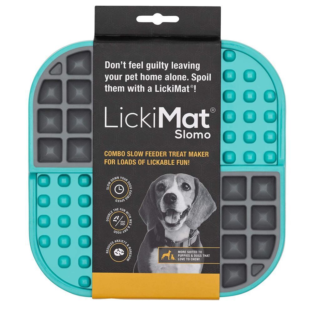 LickiMat SLOMO Deluxe Mat (Turquoise) image