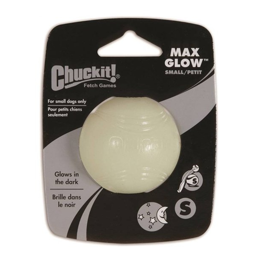 Chuckit! Max Glow Fetch Ball 1 Pack Small