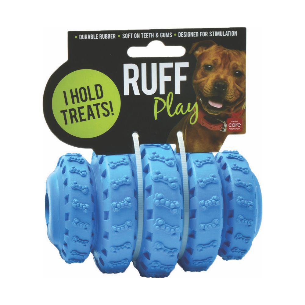 Ruff Play Tyre Roller Treat Dog Toy (Large)