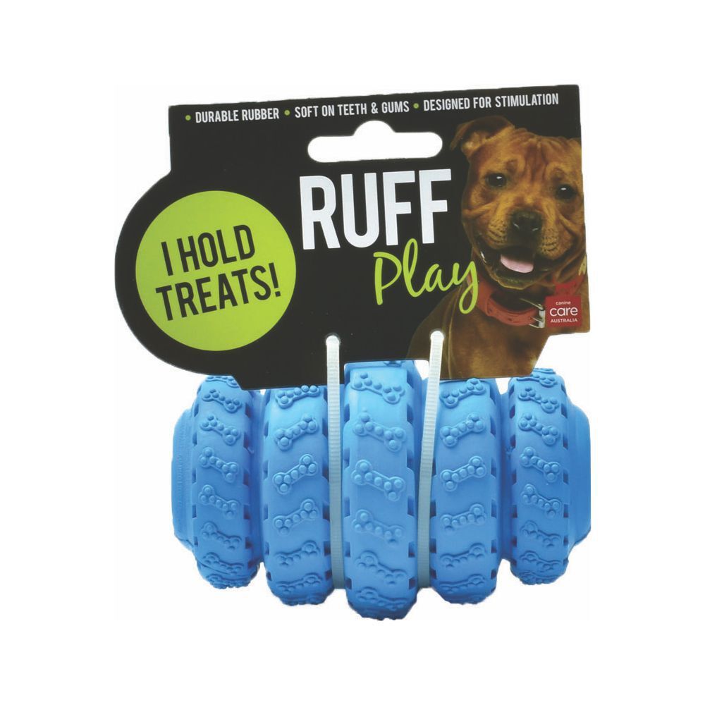 Ruff Play Tyre Roller Treat Dog Toy (Medium)