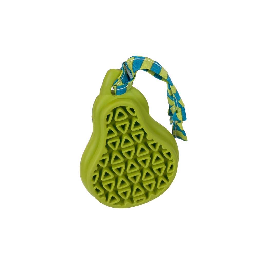 Ruff Play Rubber Dental Pear Dog Toy