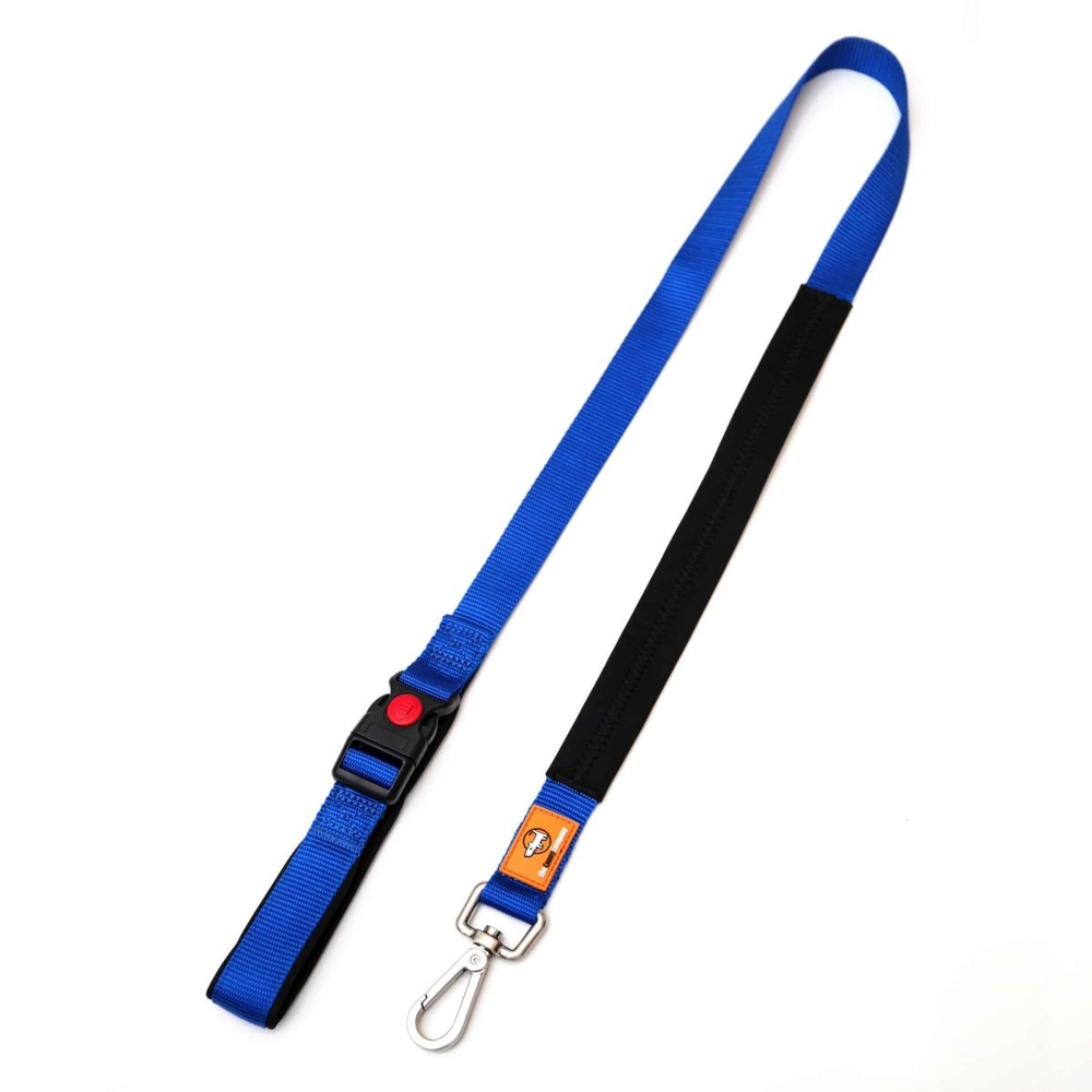 Canny CONNECT Padded Handle Dog Lead 120cm Blue (Medium/Large 25mm)