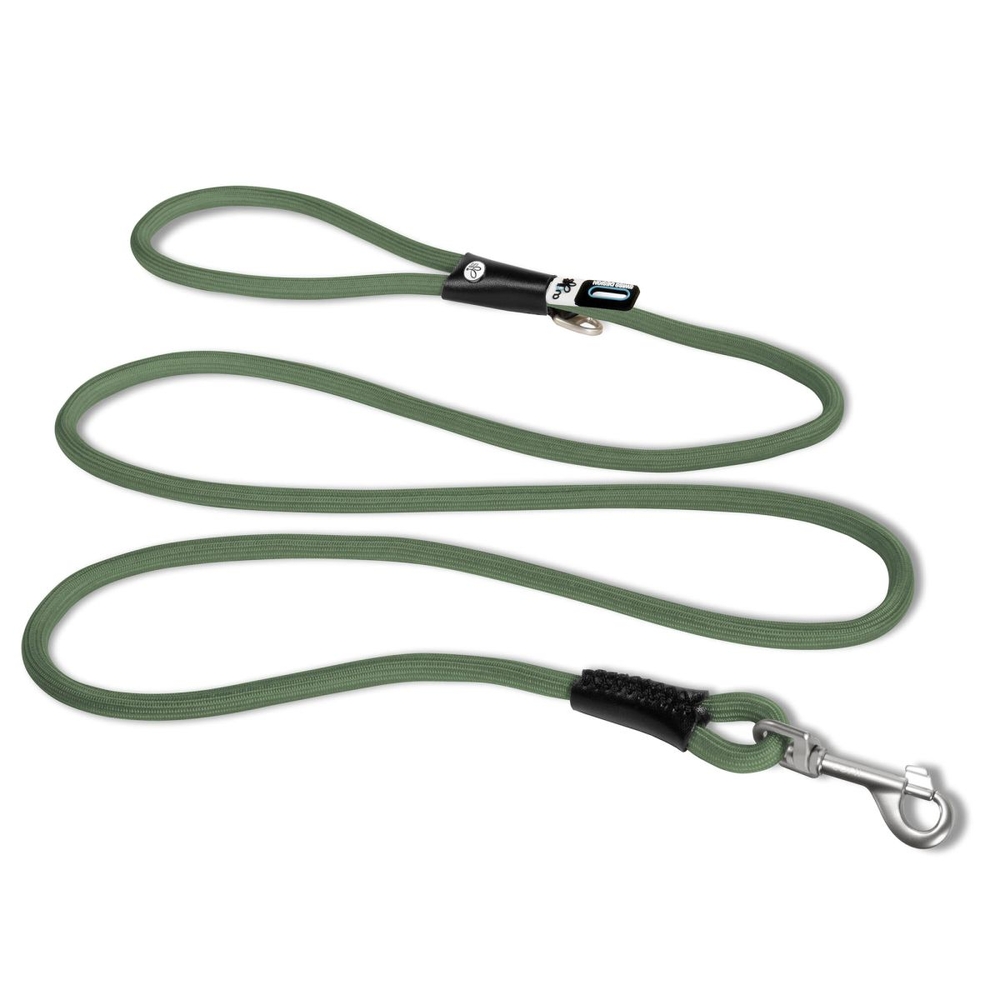 Curli Stretch Comfort Dog Leash Moss M, L