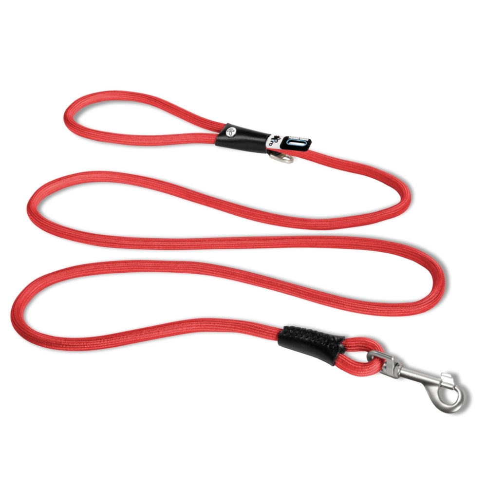 Curli Stretch Comfort Dog Leash Red M, L