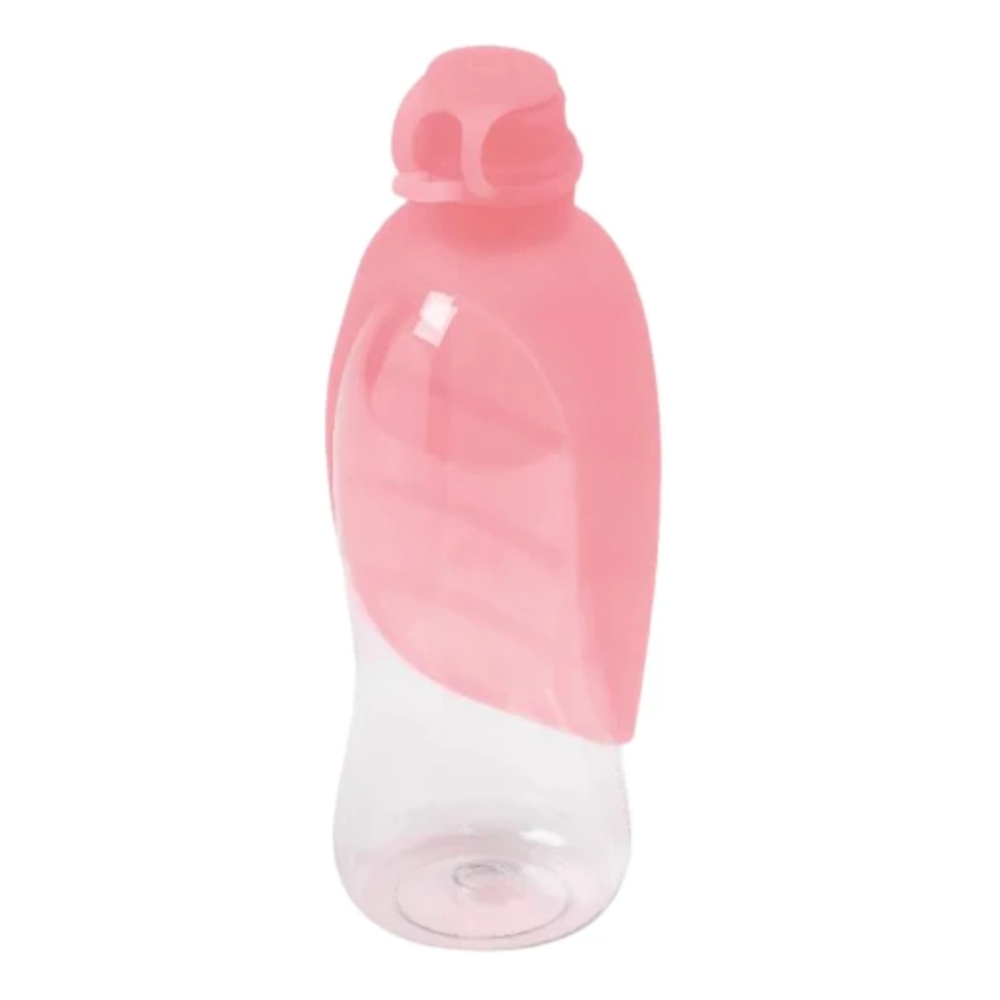 United Pets Leaf Portable Water Dispenser Bottle Pink