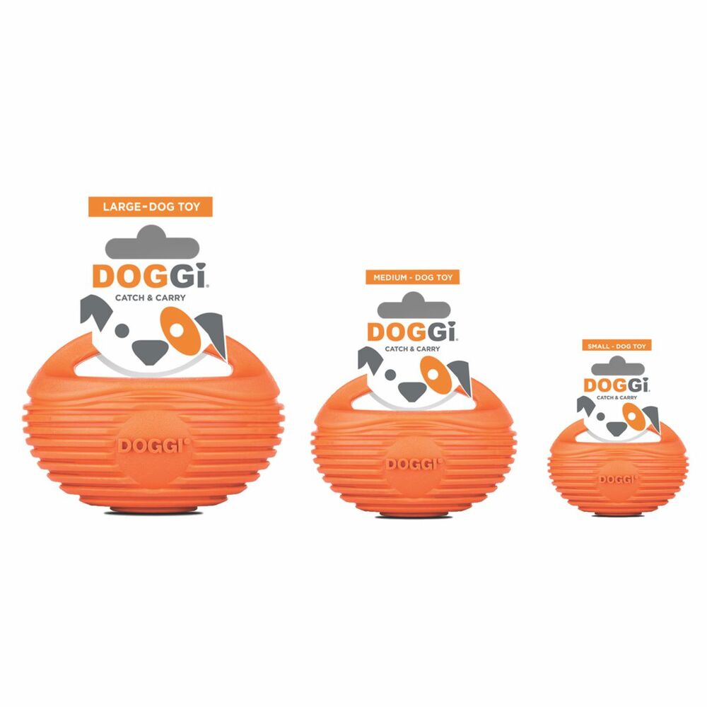 DOGGI Rugby Ball Dog Toy Small, Medium, Large