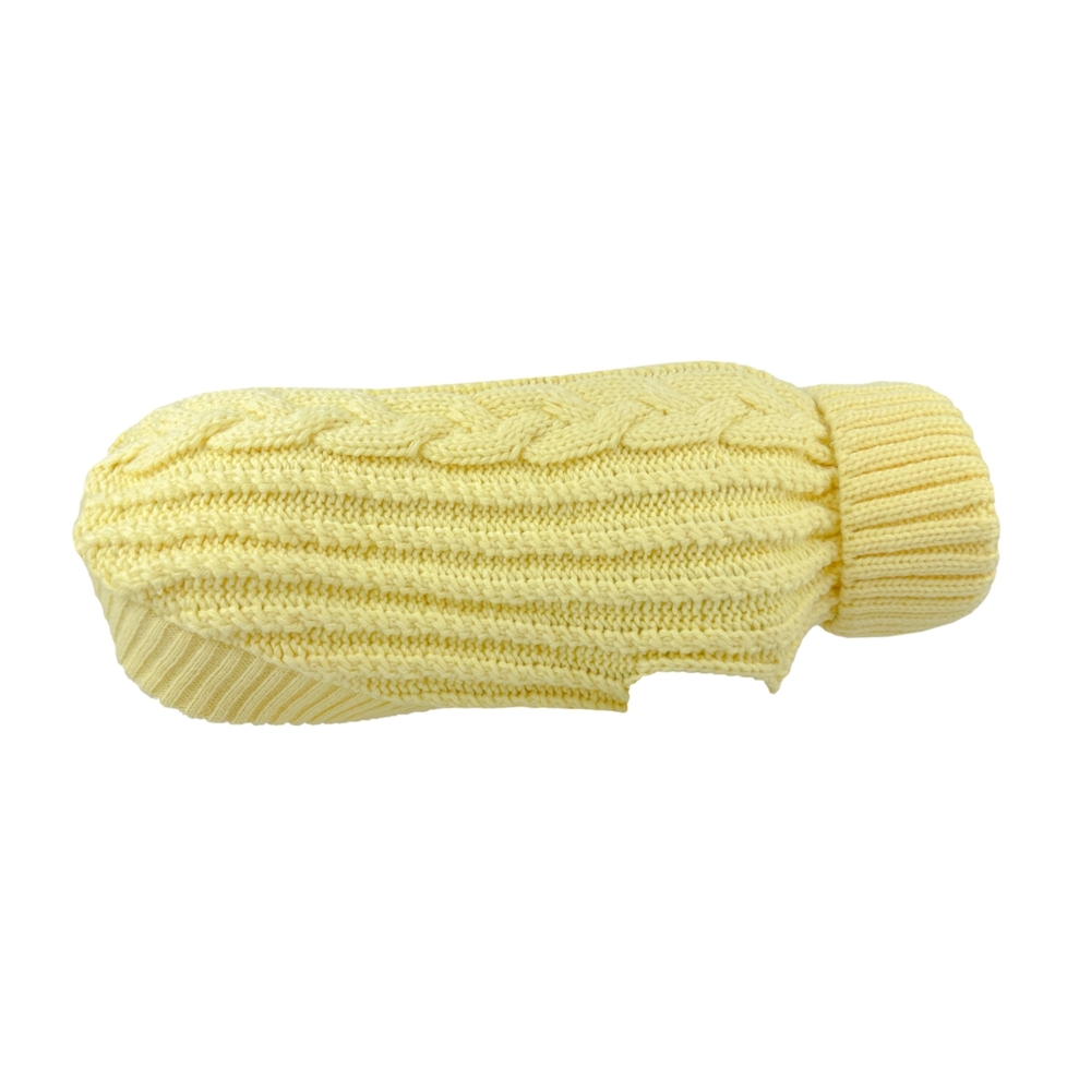 Huskimo Cali Knit Buttercup Dog Jumper (46cm)