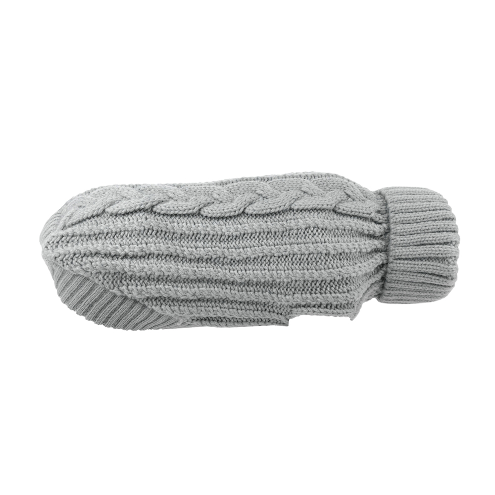 Huskimo Cali Knit Fog Grey Dog Jumper 22cm - 60cm