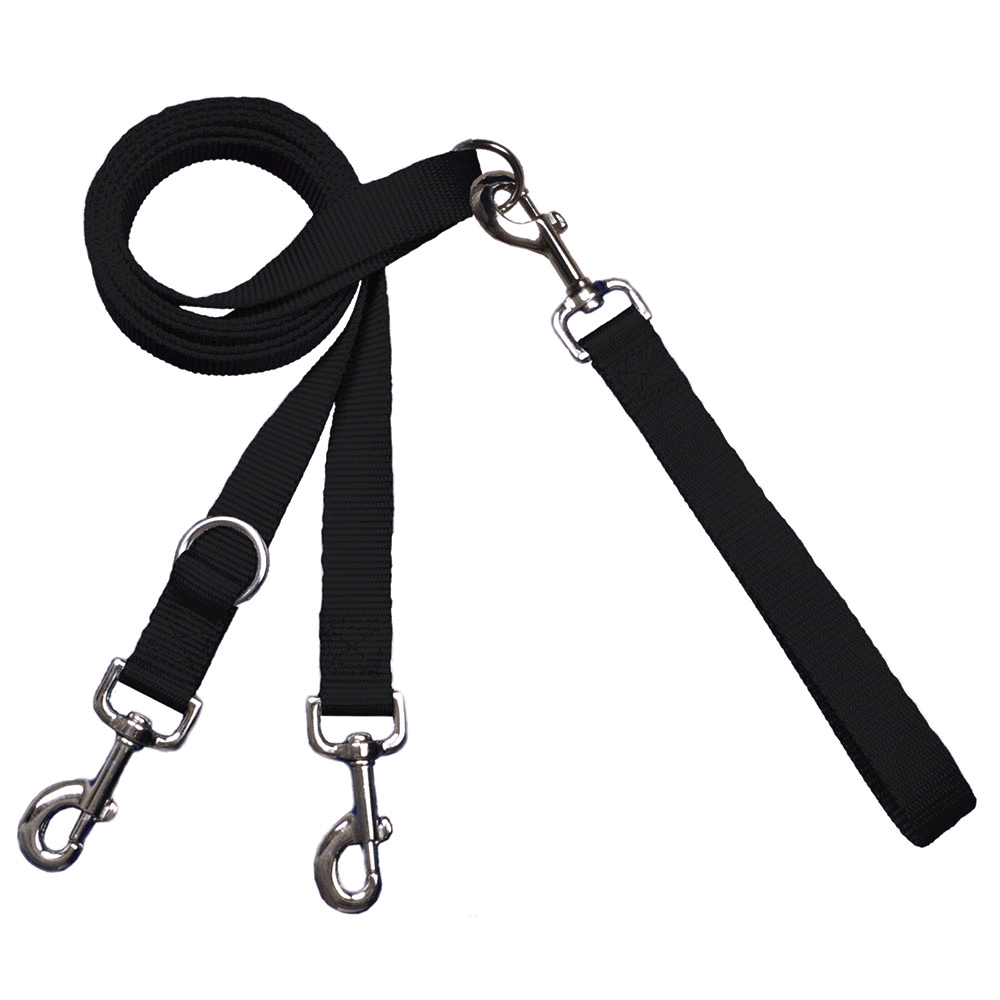 Euro Training Multi-Function Lead Black( 2.5cm Wide)