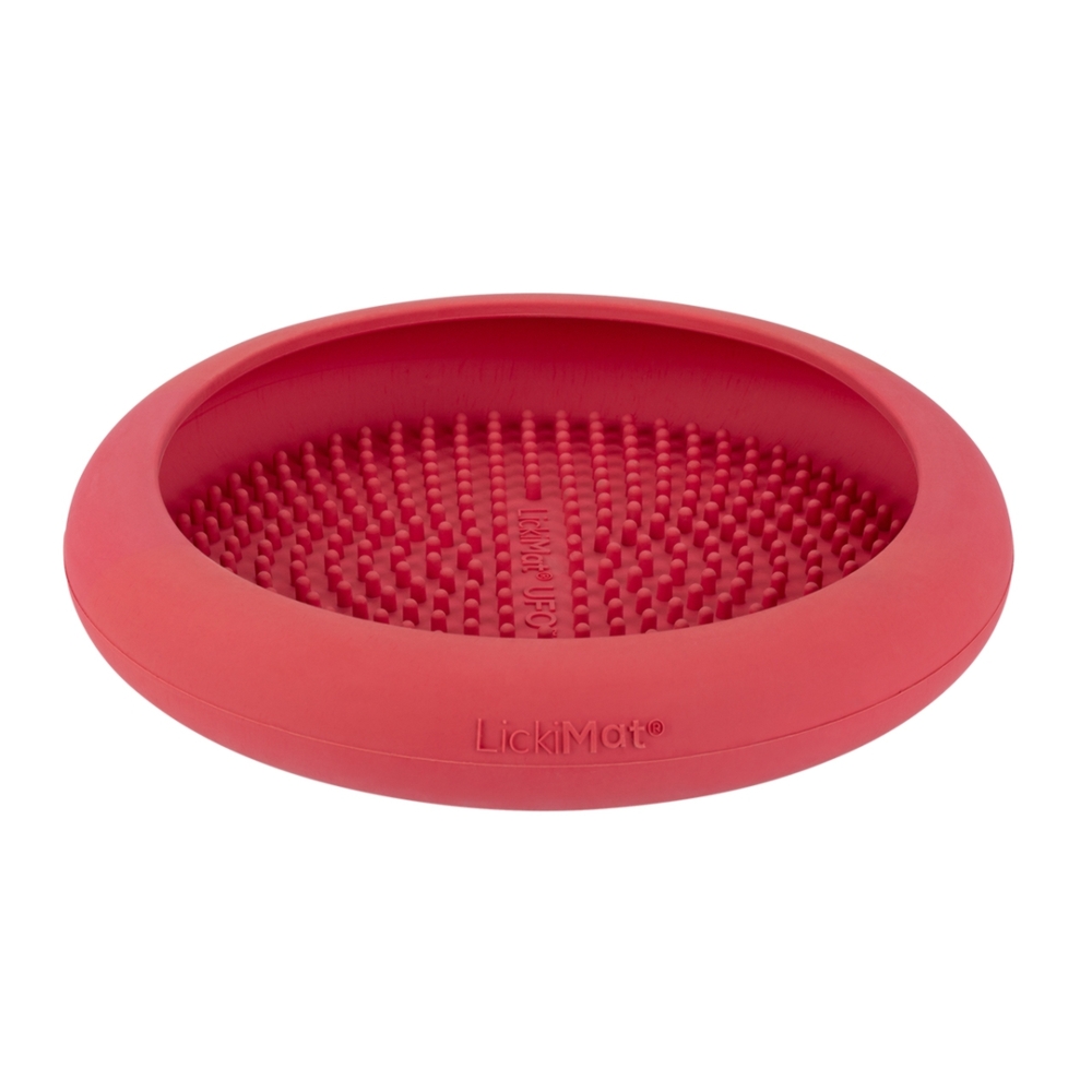 Lickimat UFO Slow Food Licking Dog Bowl (Pink)