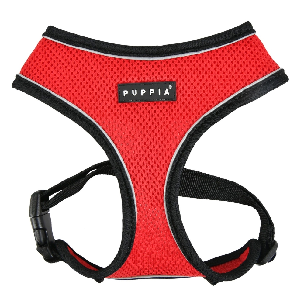 Puppia Soft Pro Dog Harness Red (Medium)