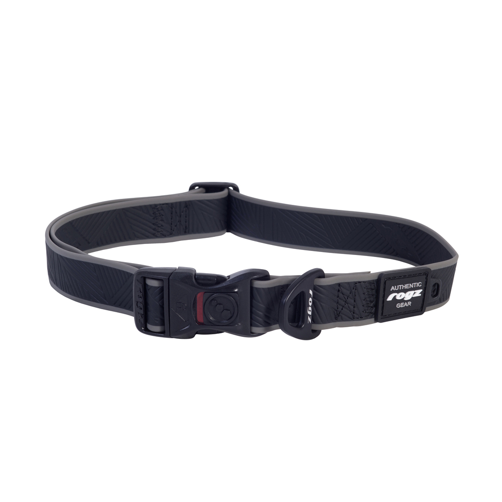 Rogz Amphibian Classic Collar Black