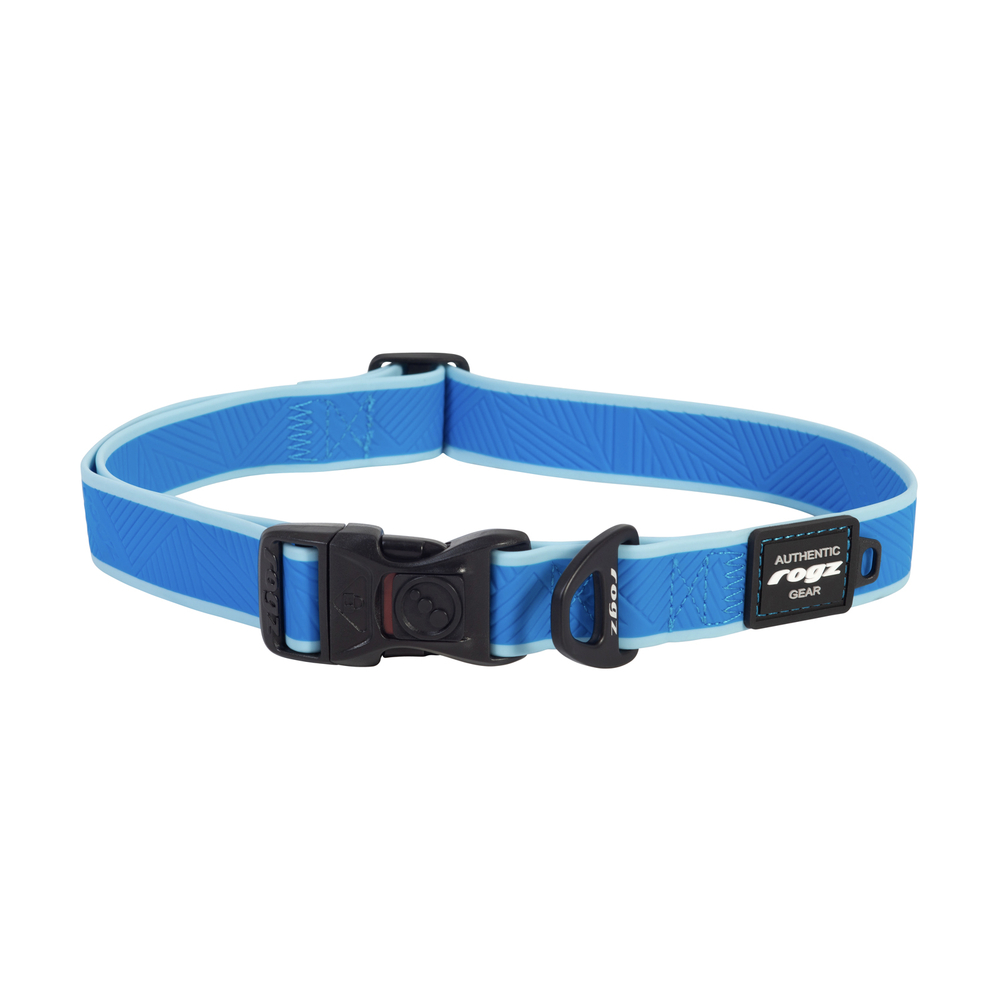 Rogz Amphibian Classic Collar Blue