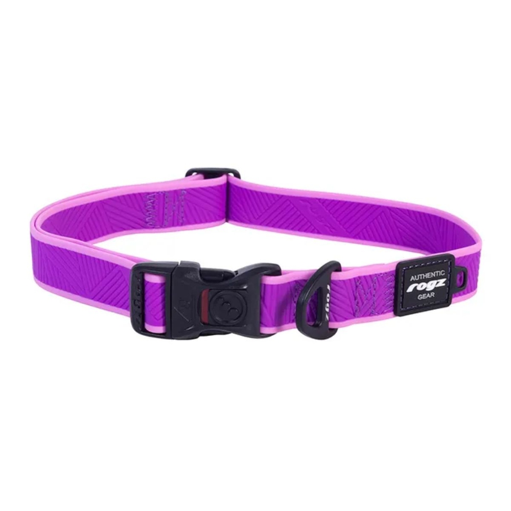 Rogz Amphibian Classic Collar Purple