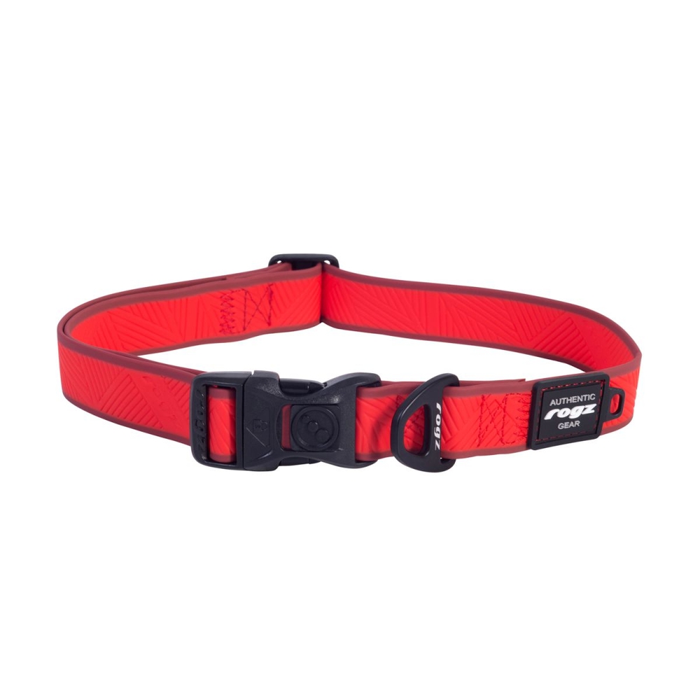 Rogz Amphibian Classic Collar Red