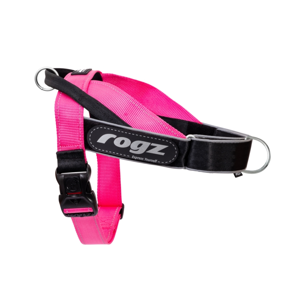 Rogz LetzGo Personalised Harness Pink S, M, M/L, L, XL